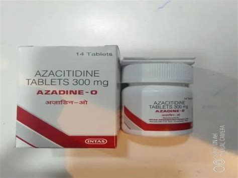 Azacitidine Tablet Mg Azadine O At Rs Bottle Surat Id