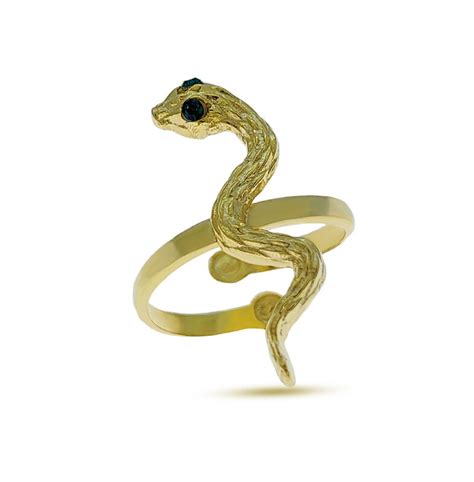 Anillo Serpiente De Plata Snake Mariax Jewels