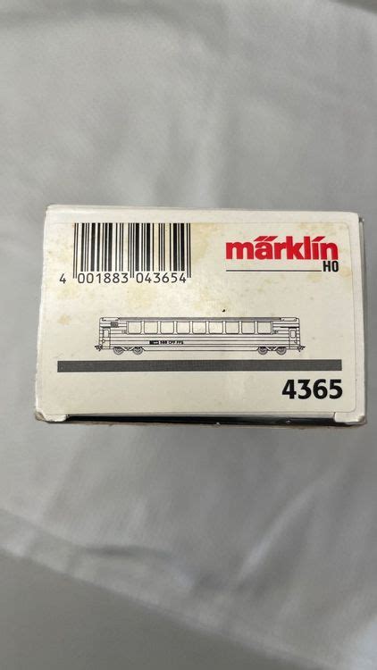 Märklin 4365 Panoramawagen Grau Weiss SBB Kaufen auf Ricardo