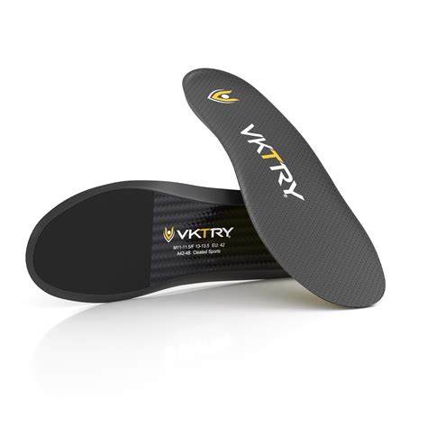 VKTRY Performance Semelles intérieures Or VKs pour Cleated Sports