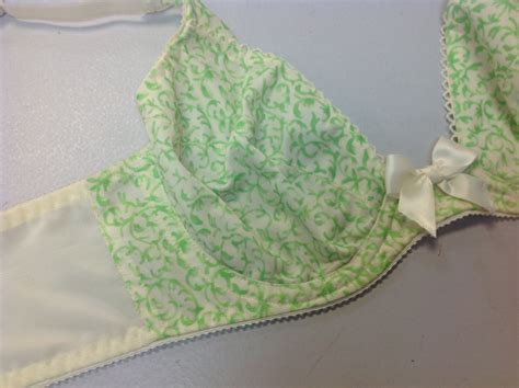 The Ivory And Green Demi Bra Life Of A Fairy Bra Mother