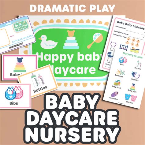 Printable Baby Daycare Nursery