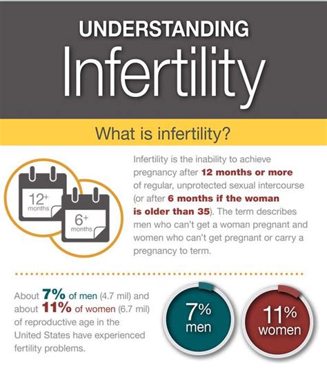 Understanding Infertility Infographic Infertility Infertility