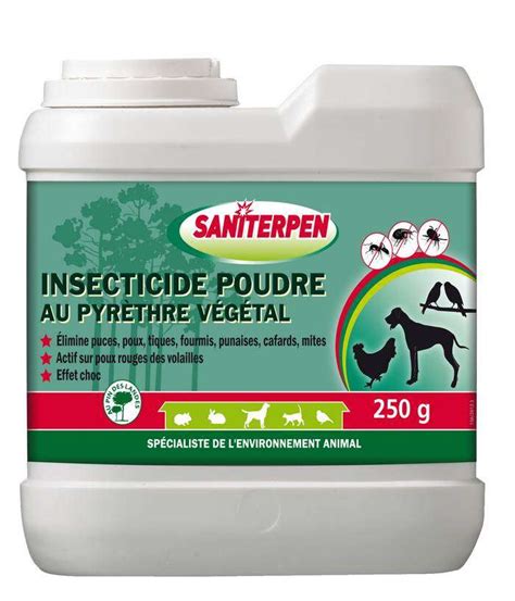 SANITERPEN Insecticide Poudre Pyrethre