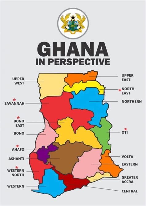 16 Regions In Ghana And Their Capitals Cities Coverghana