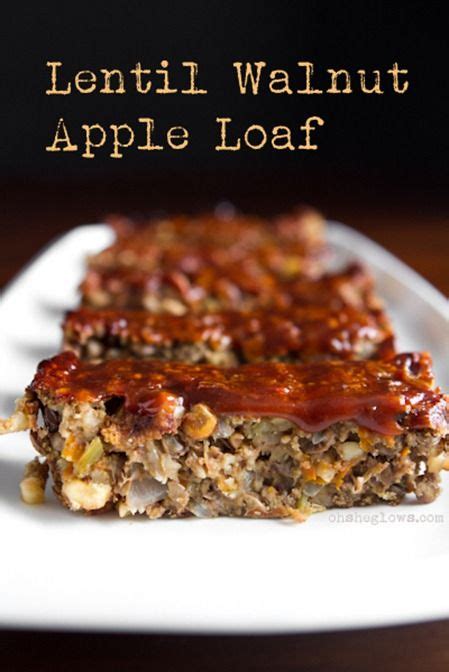 Glazed Lentil Walnut Apple Loaf Revisited Artofit