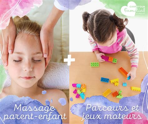 Massage Parent Enfant Ans Carrefour Familial Des Moulins