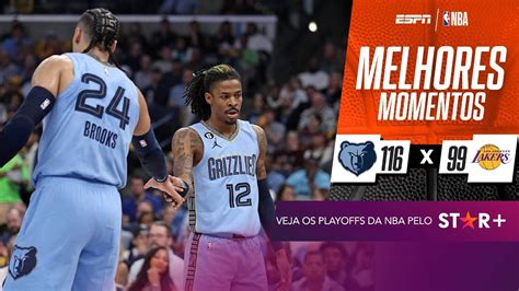 Ja Morant Renasce Grizzlies Anulam Lebron Vencem Lakers E For Am Jogo