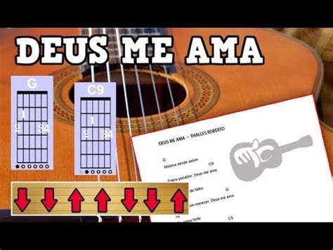 DEUS ME AMA NO VIOLÃO 2 ACORDES AULA DE VIOLÃO SIMPLIFICADA PARA