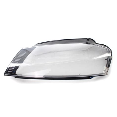 Front Left Clear Headlight Lens Shell Cover For Audi A3 8P S Line S3