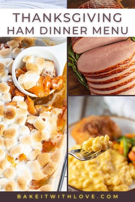 Thanksgiving Ham Dinner Menu Ideas: What To Serve With Holiday Ham ...