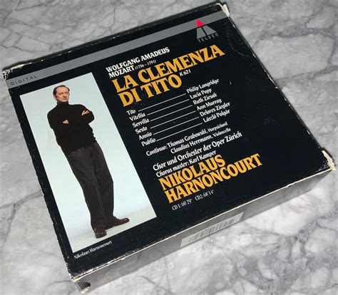 Mozart La Clemenza Di Tito By Nikolaus Harnoncourt 2CD Teldec EBay