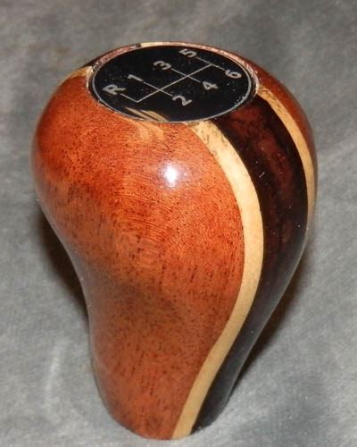 Custom Wood Gearshift Knobs