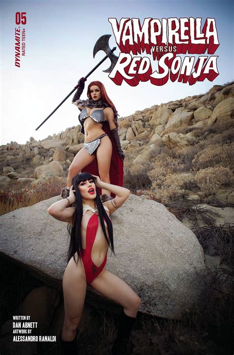 Vampirella Vs Red Sonja Preview The Enemy Of My Enemy