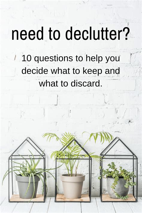 How To Declutter 10 Questions To Ask Yourself Nourish And Nestle