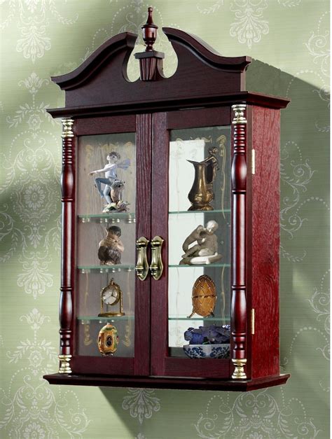 Wall Mount Curio Cabinet Foter