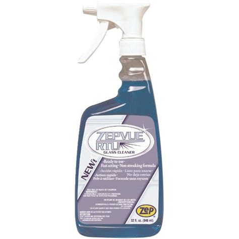 Zep Vue Rtu Glass Cleaner 1 Qt Case Of 12 Hd Supply