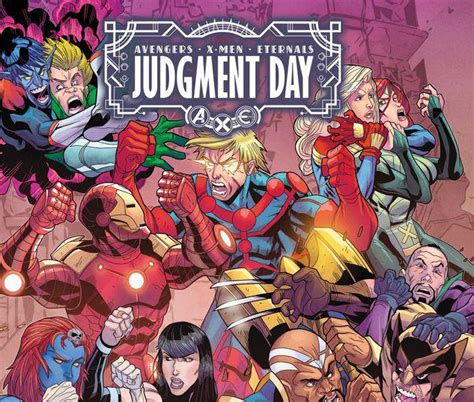 A X E Judgment Day Variant Comic Issues Marvel