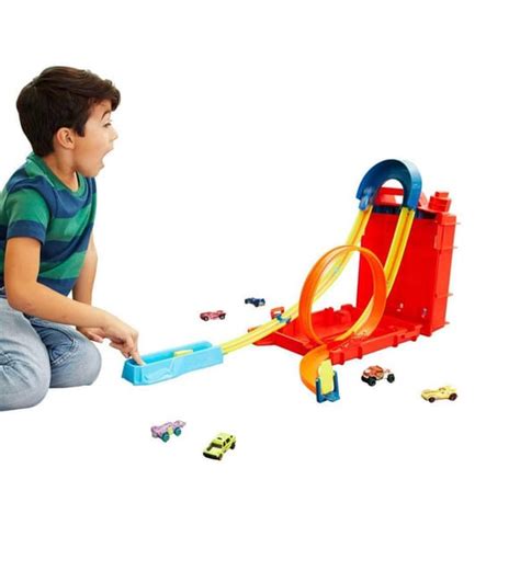 Hot Wheels Track Builder Unlimited Benzin Bidonu Akrobasi Seti HDX