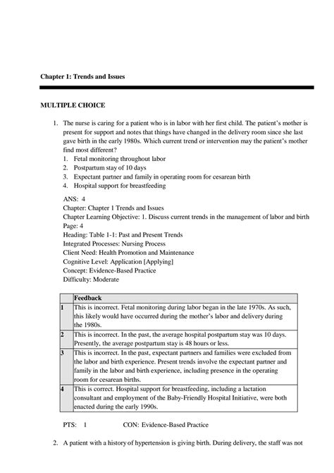 Solution Test Bank Pediatric Nursing The Critical Components Of