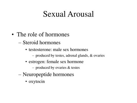 Ppt Chapter 6 Sexual Arousal And Response Powerpoint Presentation Free Download Id1428184