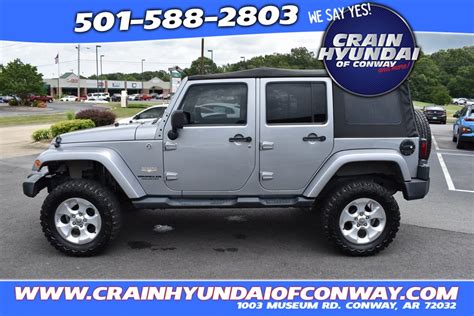 Pre Owned 2013 Jeep Wrangler Unlimited Sahara 4wd 4d Sport Utility