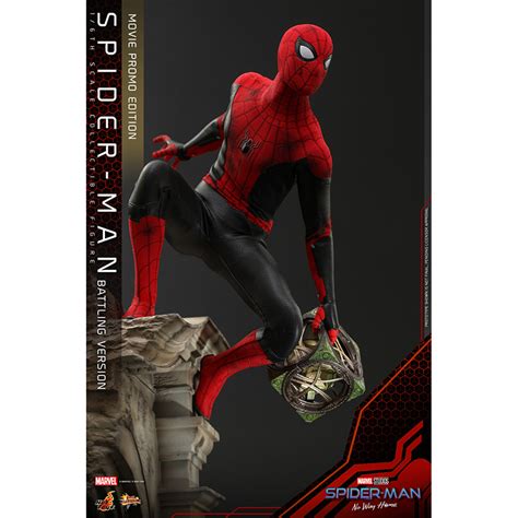 Колекційна фігура Hot Toys Movie Masterpiece Marvel Spider Man No Way Home Spider Man
