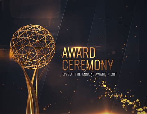 Award Ceremony Broadcast Pack on Behance