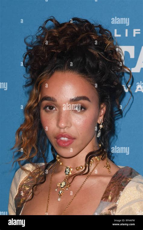 Park City Ut January 25 Fka Twigs Attends The Honey Boy World