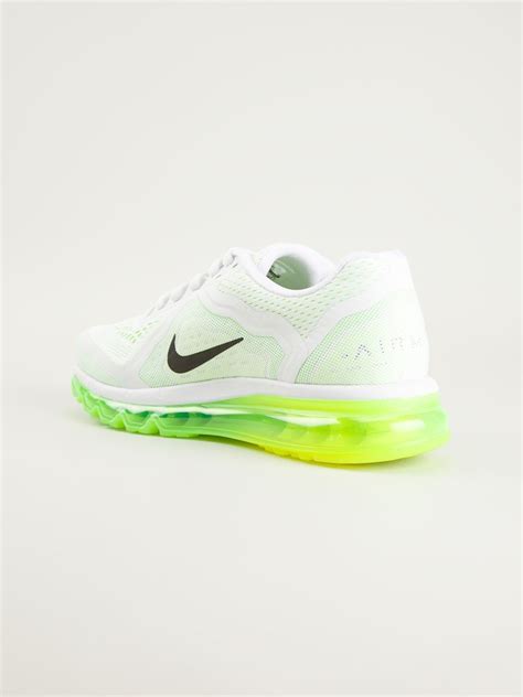 Lyst - Nike 'Air Max 2014' Neon Sole Sneakers in White for Men