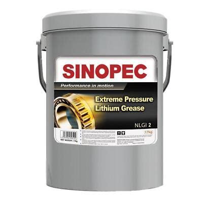 Sinopec Ep Extreme Pressure Multipurpose Lithium Grease Nlgi Lb