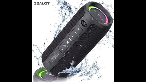 ZEALOT S49 Pro 20W Outdoor Portable SubwooferWireless Speaker Dual