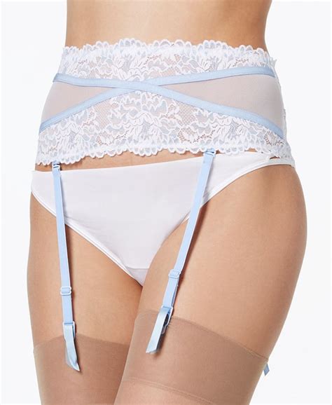 Maidenform Super Sexy Floral Lace Garter Belt Mfb102 A Macys