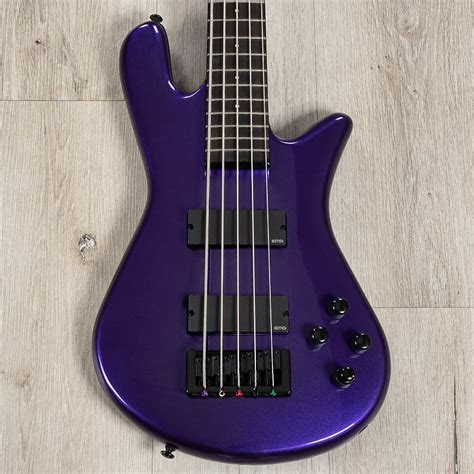 Spector Ns Ethos 5 Hp 5 String Bass Ebony Fretboard Emg Reverb