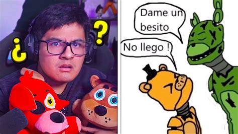 No debí REACCIONAR a MEMES de FNAF 4 xd YouTube