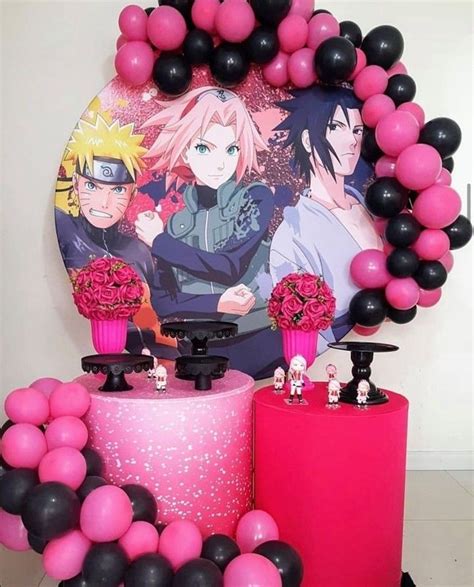 Sakura Haruno Sakura And Sasuke Naruto Party Ideas Bolo Naruto