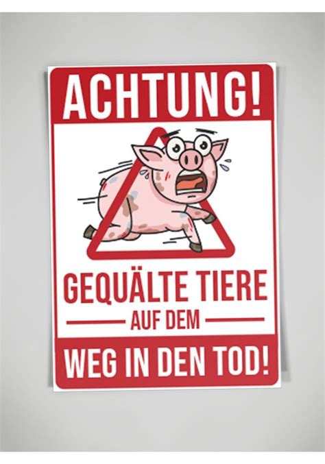 Tiertransporte töten Sticker 1 00