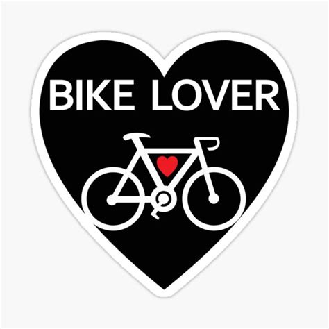 Bike Lover Sticker By MisSomthink Redbubble