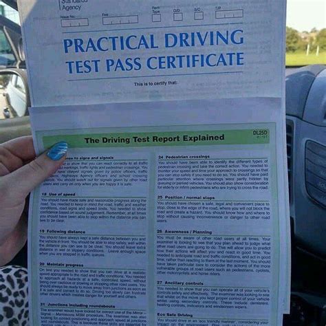 Get Your Practical Test Pass Certificate Online In 2024 Dream Vision