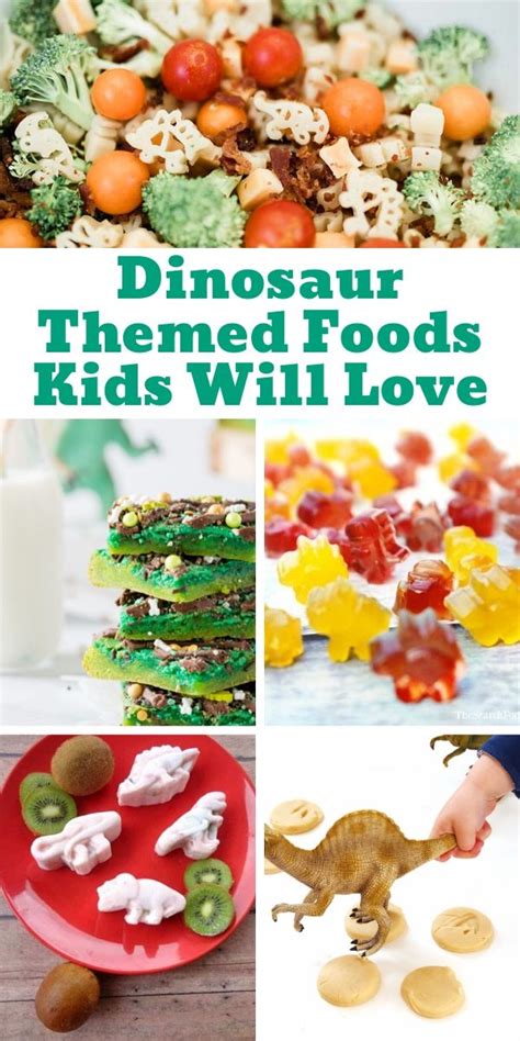 Dinosaur Themed Foods For Kids Jordans Easy Entertaining