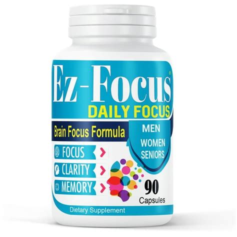 Ez Focus Brain Supplements For Memory And Focus Support Brain Health Brain Focus Memory