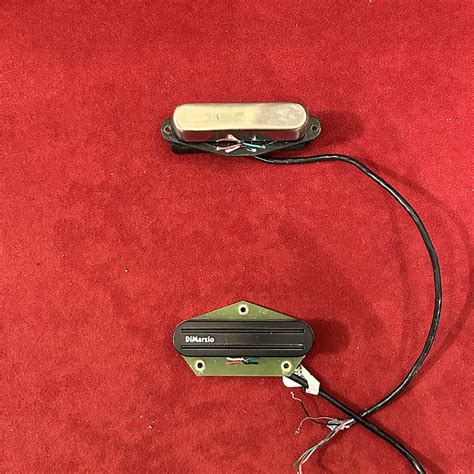 Dimarzio Hotrail Neck And Bridge Pickup Pair 1990s Reverb