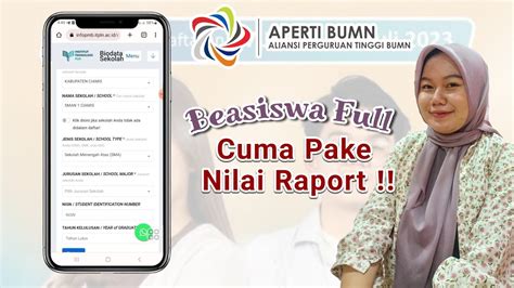 Tutorial Pendaftaran Beasiswa APERTI BUMN 2023 Beasiswa Gratis Di