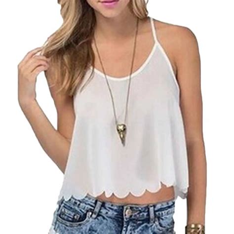 Summer Women Sexy Sweet Halter Tops Camisole Fashion Lady Sleeveless