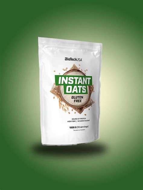 Instant Oats De Biotechusa Harina De Avena Sin Gluten Energyum