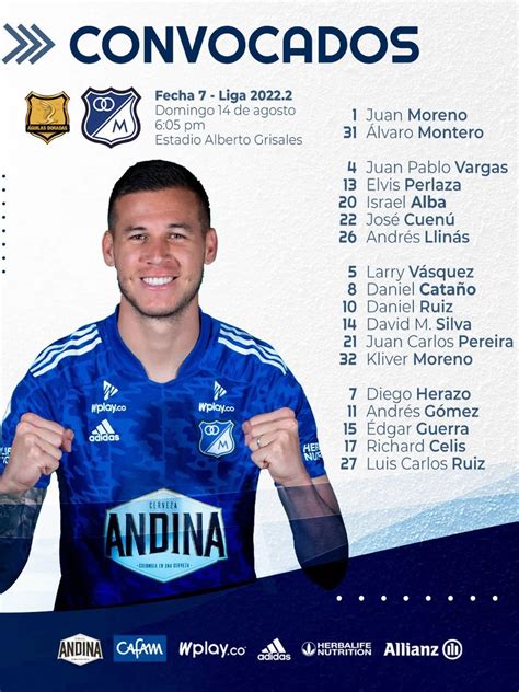 Como Visitante Millonarios Enfrenta Hoy A Rionegro Águilas Infobae