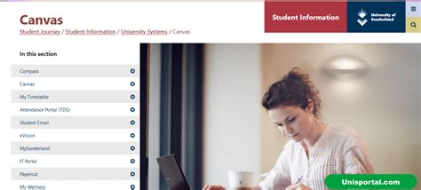 Canvas University of Sunderland Guide for Students - Unisportal