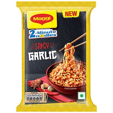 Buy Maggi 2 Minute Spicy Garlic Noodles Online At Best Price Of Rs 20