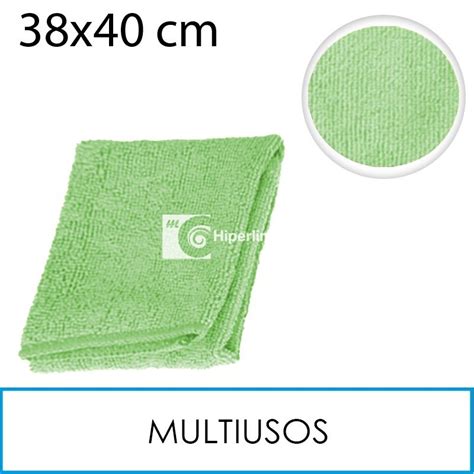 Bayetas De Microfibra X Cm Verde