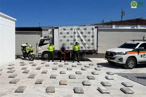 Cay Millonario Cargamento En Santander Polic A Incaut Kilos De